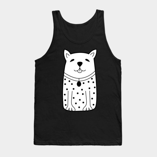 Doodle dog Tank Top by Savvalinka